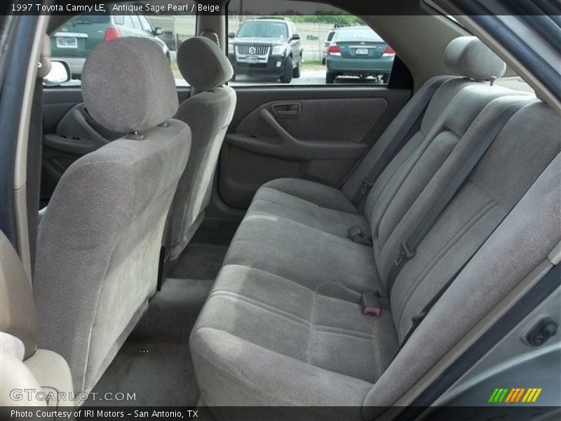 Antique Sage Pearl / Beige 1997 Toyota Camry LE