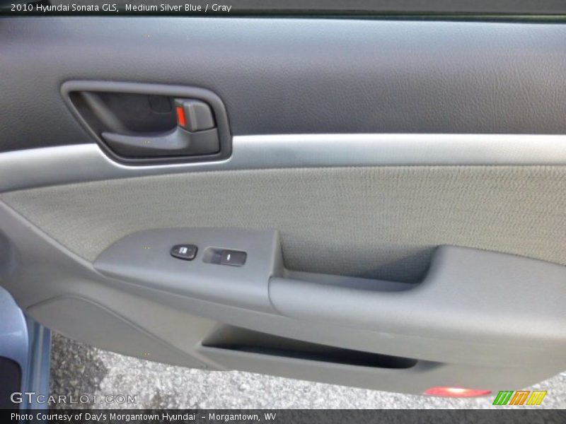 Medium Silver Blue / Gray 2010 Hyundai Sonata GLS