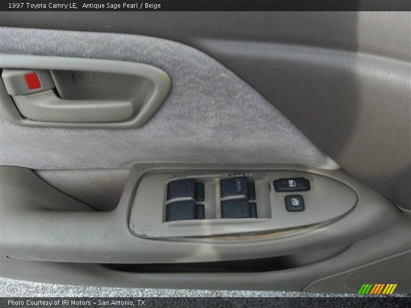 Antique Sage Pearl / Beige 1997 Toyota Camry LE
