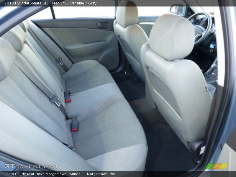 Medium Silver Blue / Gray 2010 Hyundai Sonata GLS