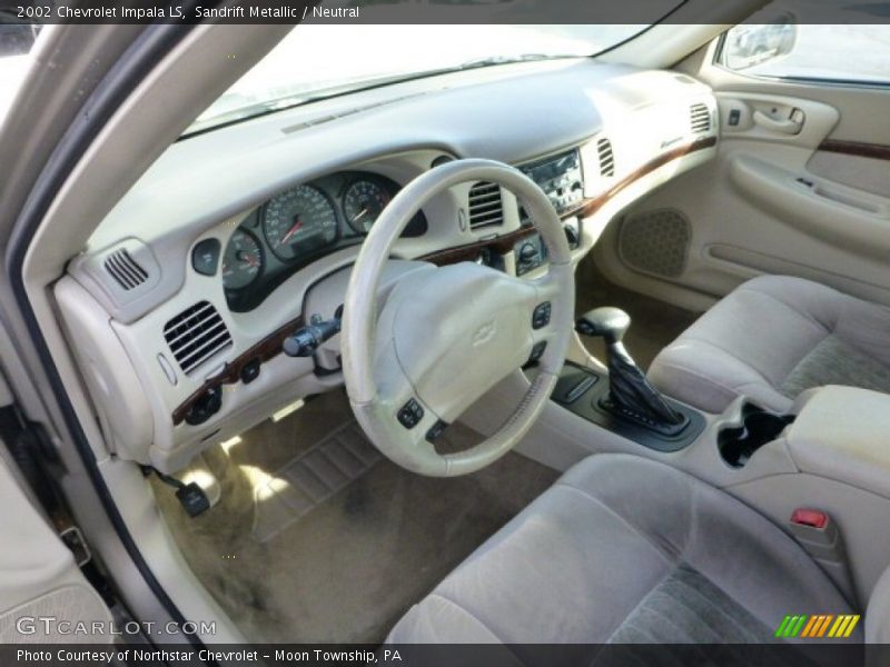 Sandrift Metallic / Neutral 2002 Chevrolet Impala LS