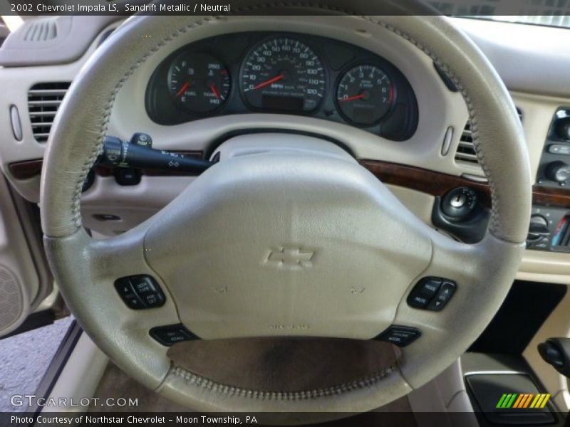 Sandrift Metallic / Neutral 2002 Chevrolet Impala LS