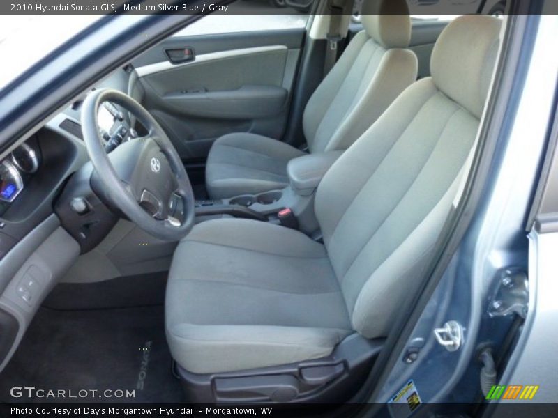 Medium Silver Blue / Gray 2010 Hyundai Sonata GLS