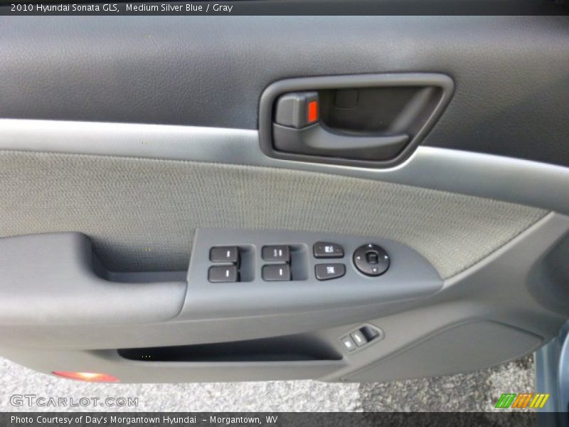 Medium Silver Blue / Gray 2010 Hyundai Sonata GLS