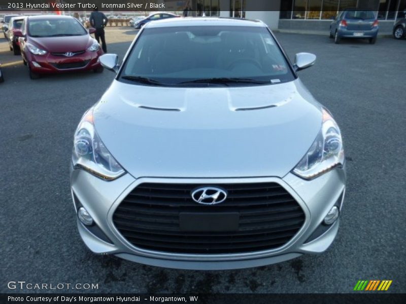 Ironman Silver / Black 2013 Hyundai Veloster Turbo