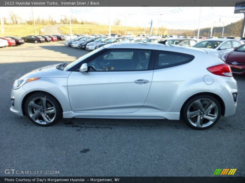 Ironman Silver / Black 2013 Hyundai Veloster Turbo