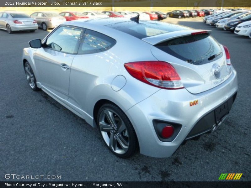 Ironman Silver / Black 2013 Hyundai Veloster Turbo