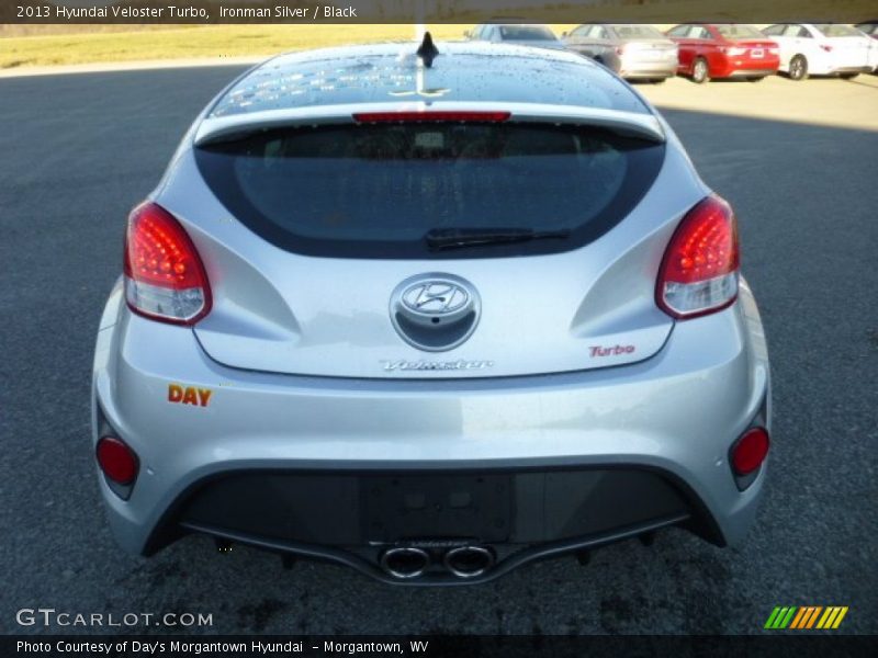 Ironman Silver / Black 2013 Hyundai Veloster Turbo