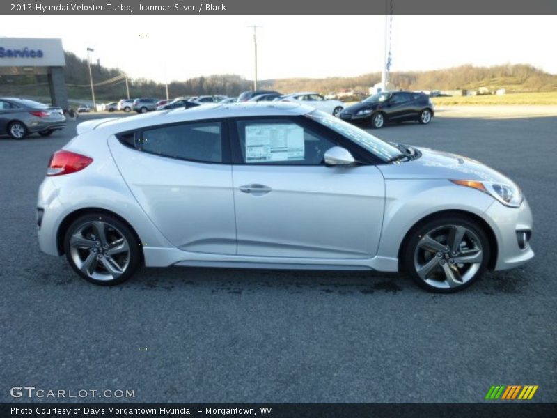 Ironman Silver / Black 2013 Hyundai Veloster Turbo