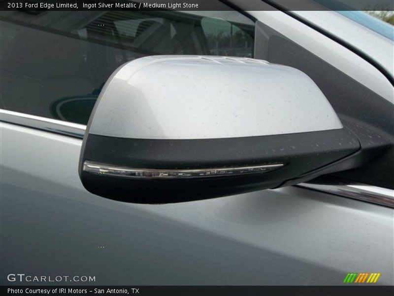Ingot Silver Metallic / Medium Light Stone 2013 Ford Edge Limited