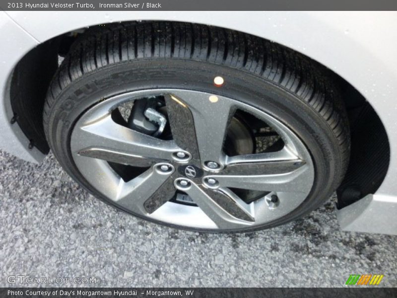 Ironman Silver / Black 2013 Hyundai Veloster Turbo