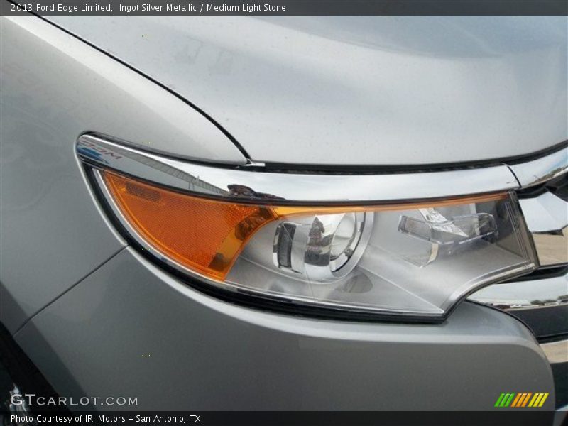 Ingot Silver Metallic / Medium Light Stone 2013 Ford Edge Limited
