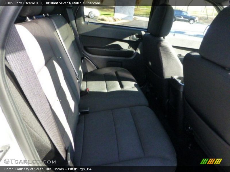 Brilliant Silver Metallic / Charcoal 2009 Ford Escape XLT