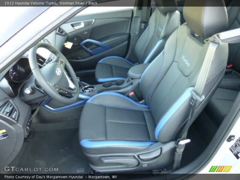 Ironman Silver / Black 2013 Hyundai Veloster Turbo