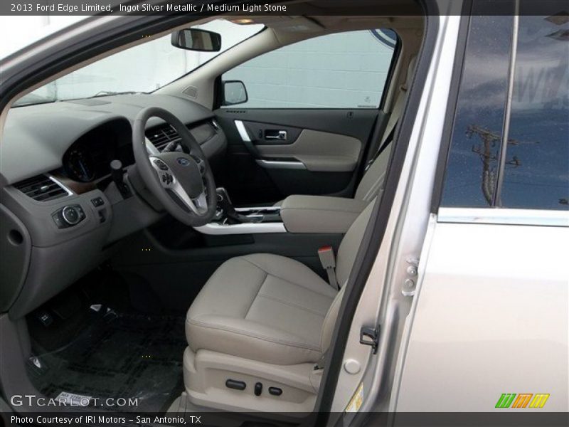 Ingot Silver Metallic / Medium Light Stone 2013 Ford Edge Limited