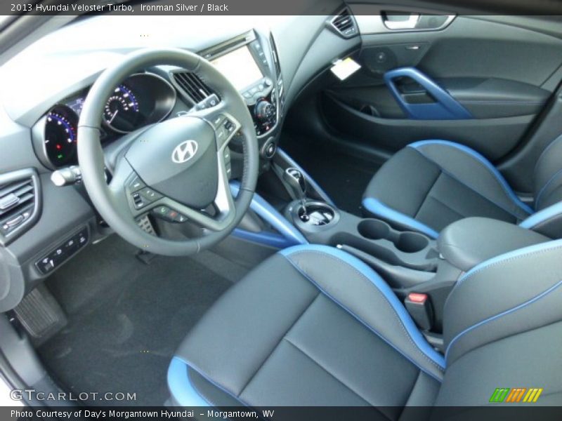 Ironman Silver / Black 2013 Hyundai Veloster Turbo