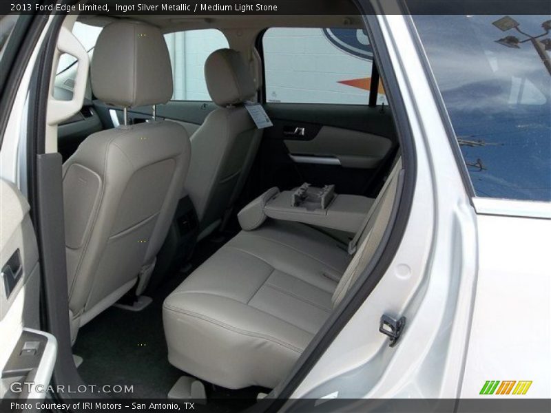 Ingot Silver Metallic / Medium Light Stone 2013 Ford Edge Limited