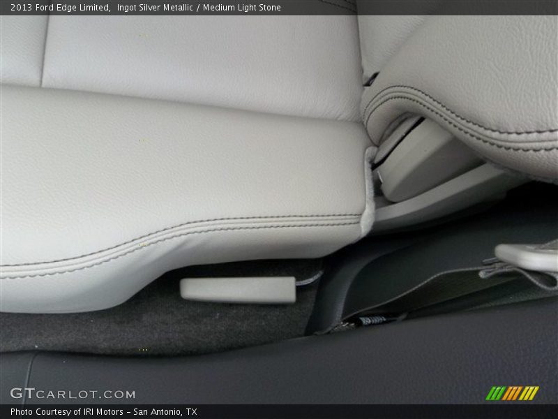 Ingot Silver Metallic / Medium Light Stone 2013 Ford Edge Limited