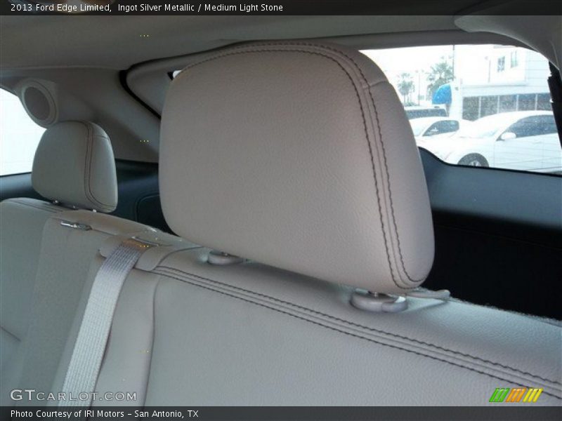Ingot Silver Metallic / Medium Light Stone 2013 Ford Edge Limited