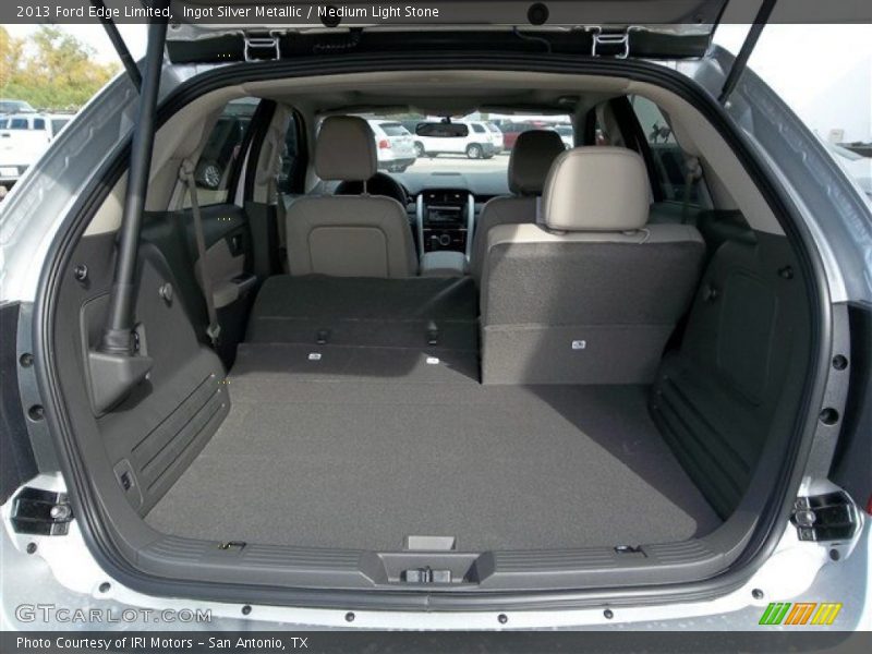 Ingot Silver Metallic / Medium Light Stone 2013 Ford Edge Limited