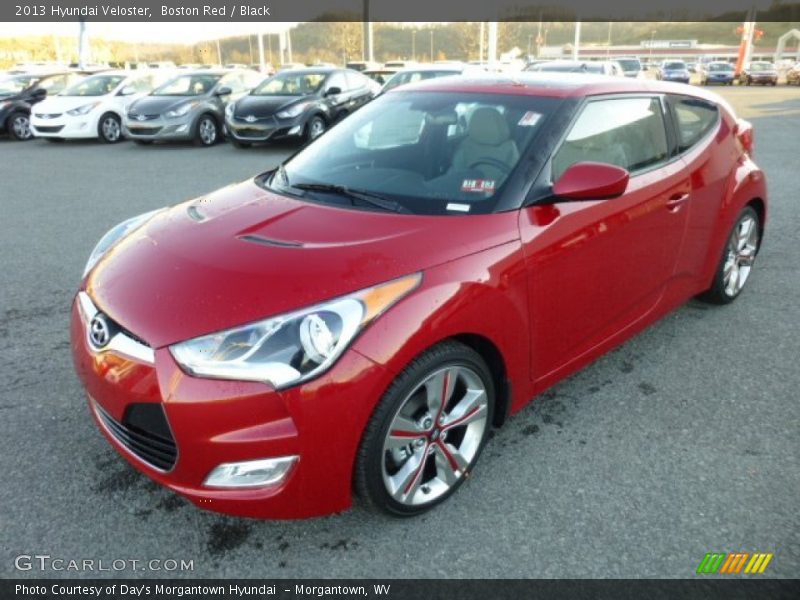 Boston Red / Black 2013 Hyundai Veloster