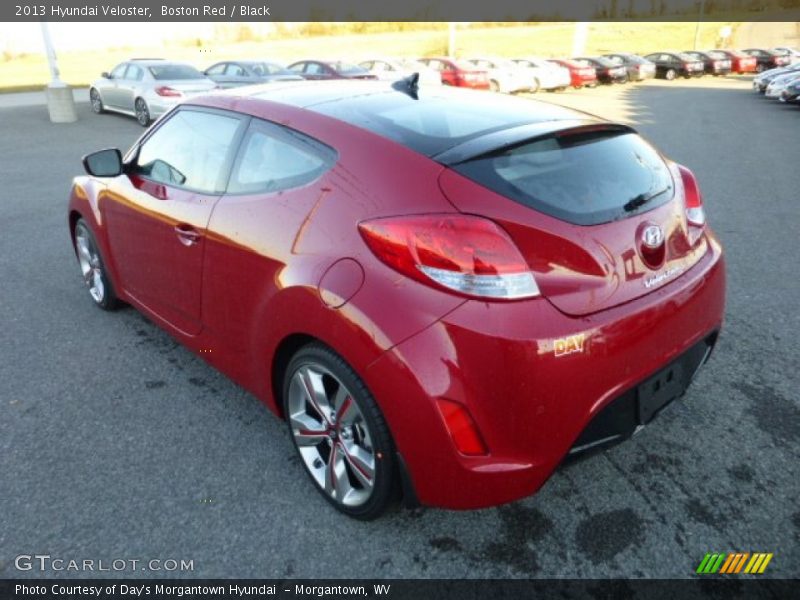 Boston Red / Black 2013 Hyundai Veloster