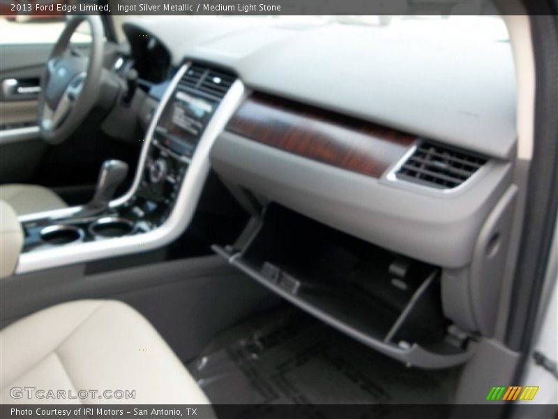 Ingot Silver Metallic / Medium Light Stone 2013 Ford Edge Limited