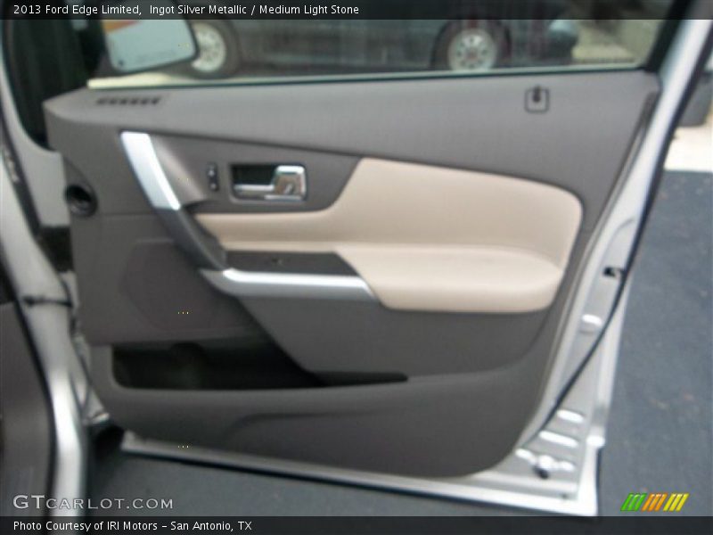 Ingot Silver Metallic / Medium Light Stone 2013 Ford Edge Limited