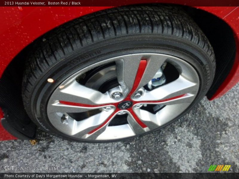 Boston Red / Black 2013 Hyundai Veloster
