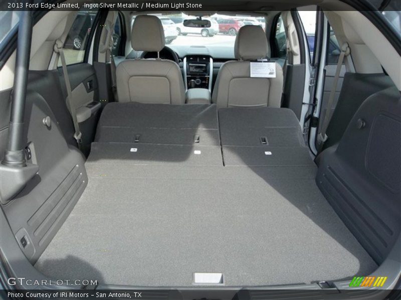 Ingot Silver Metallic / Medium Light Stone 2013 Ford Edge Limited