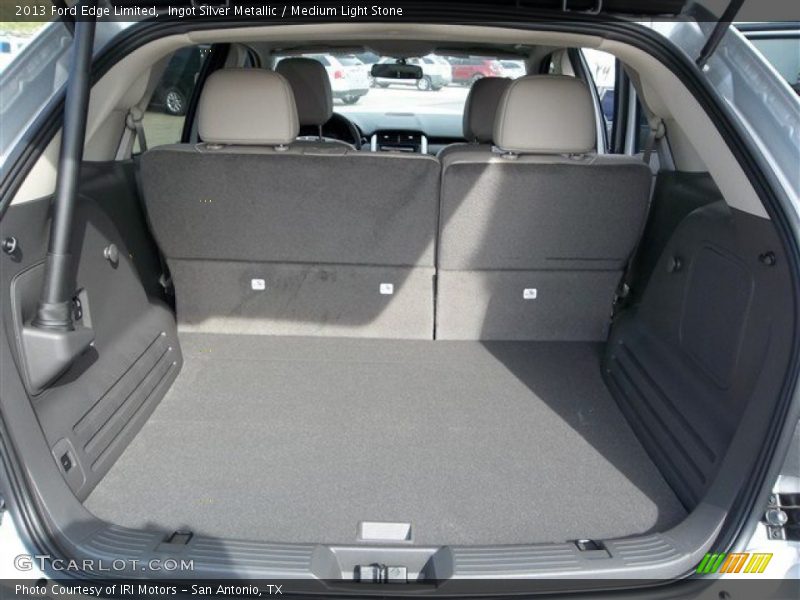 Ingot Silver Metallic / Medium Light Stone 2013 Ford Edge Limited
