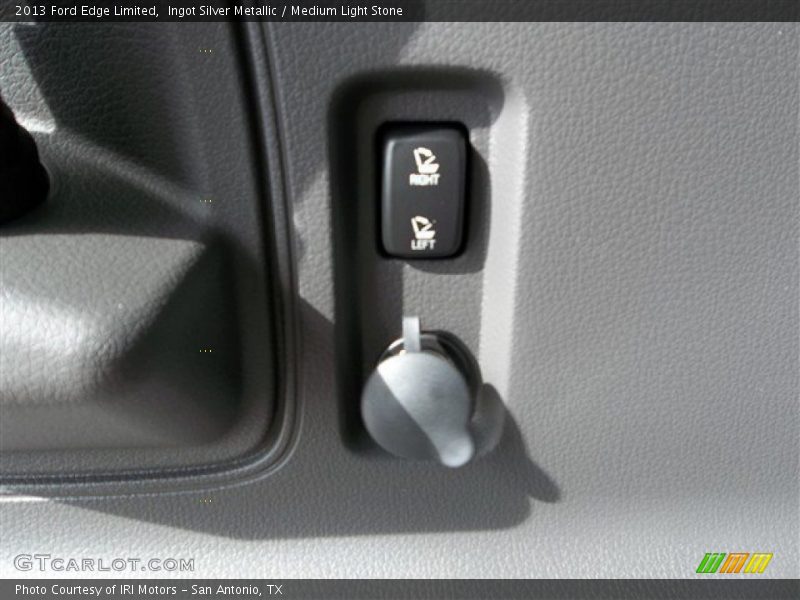 Ingot Silver Metallic / Medium Light Stone 2013 Ford Edge Limited