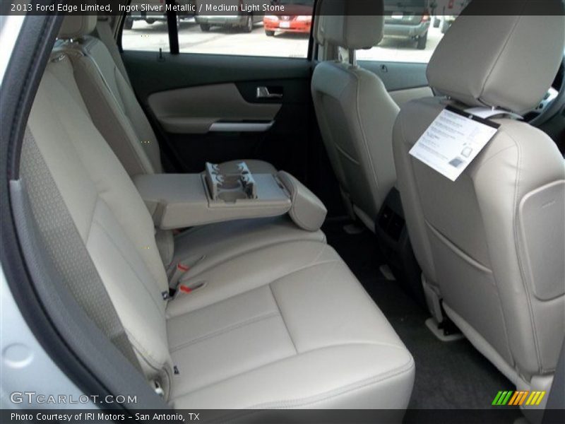 Ingot Silver Metallic / Medium Light Stone 2013 Ford Edge Limited