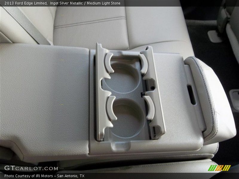 Ingot Silver Metallic / Medium Light Stone 2013 Ford Edge Limited