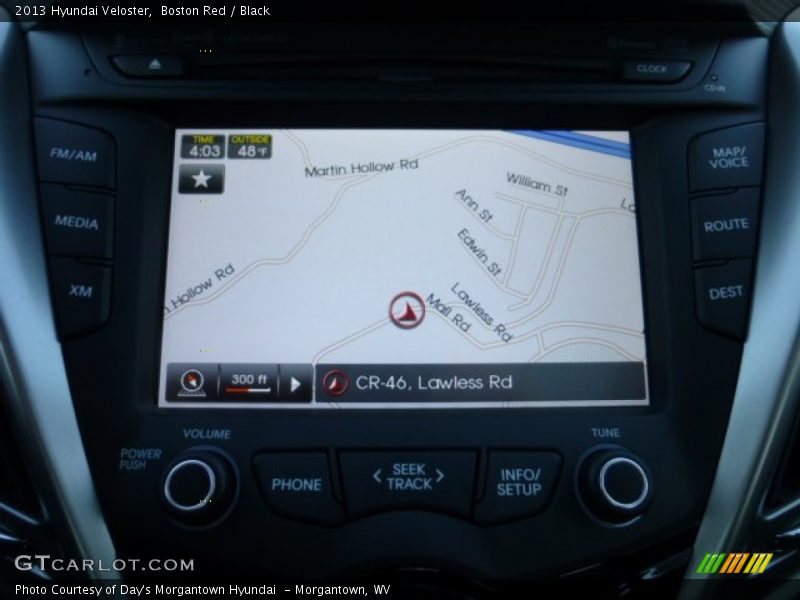 Boston Red / Black 2013 Hyundai Veloster