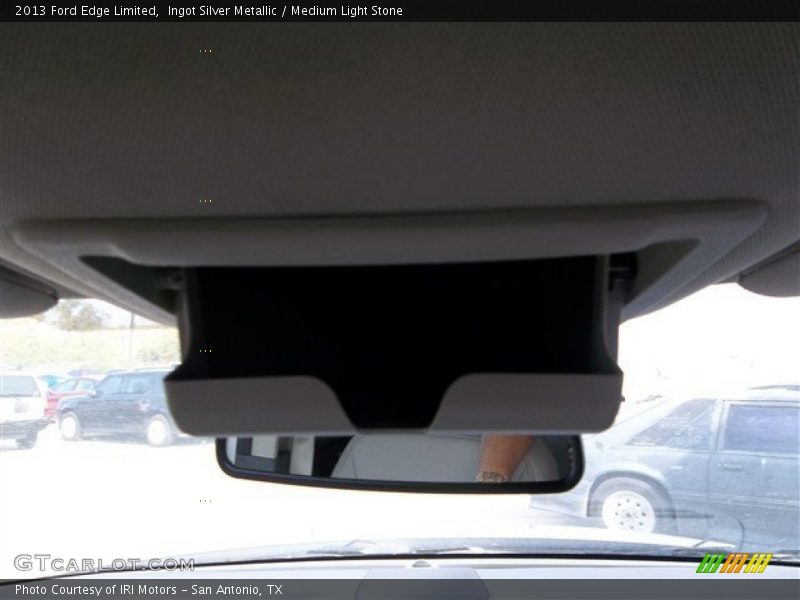 Ingot Silver Metallic / Medium Light Stone 2013 Ford Edge Limited