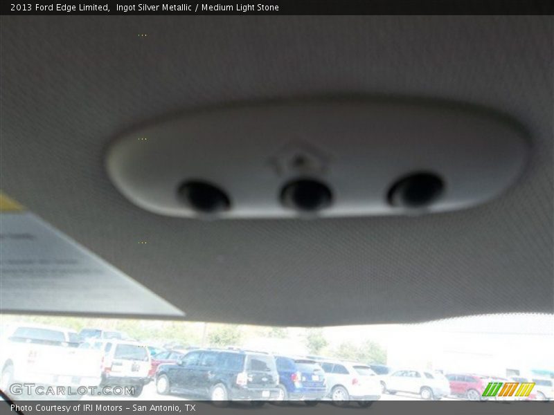 Ingot Silver Metallic / Medium Light Stone 2013 Ford Edge Limited