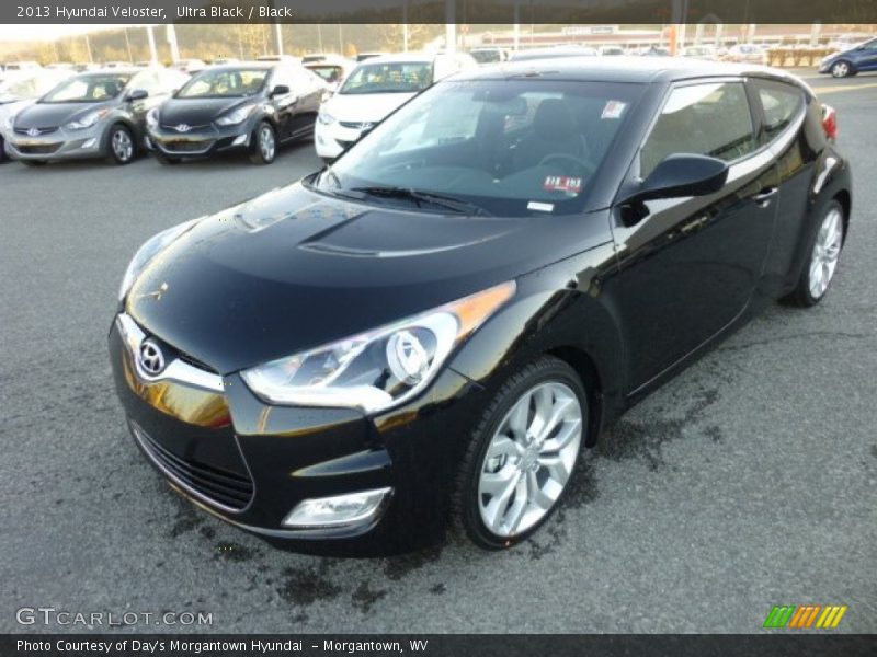 Ultra Black / Black 2013 Hyundai Veloster