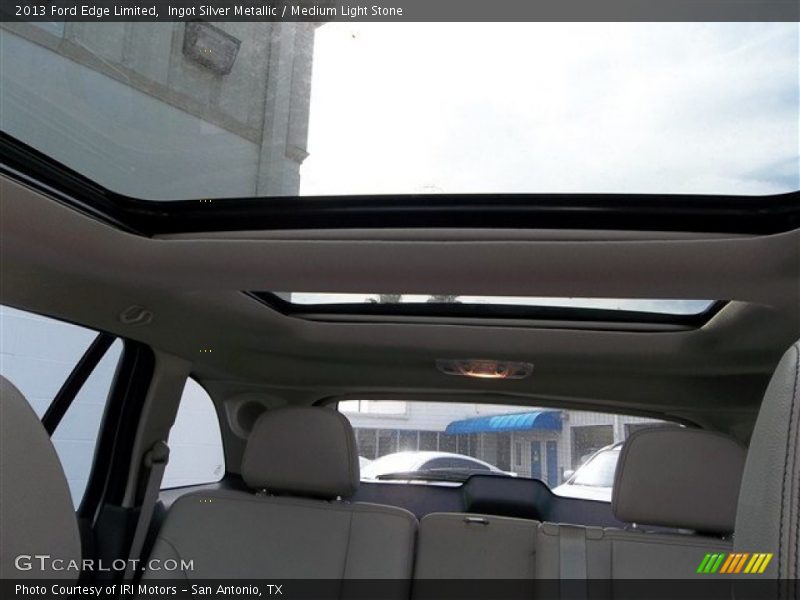 Ingot Silver Metallic / Medium Light Stone 2013 Ford Edge Limited