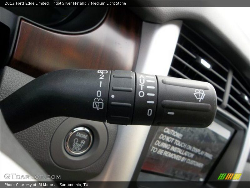 Ingot Silver Metallic / Medium Light Stone 2013 Ford Edge Limited