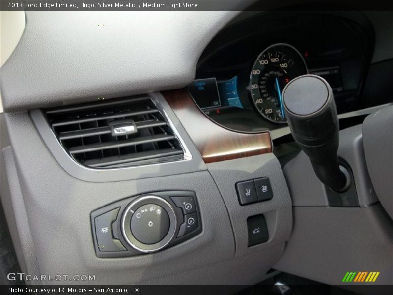 Ingot Silver Metallic / Medium Light Stone 2013 Ford Edge Limited