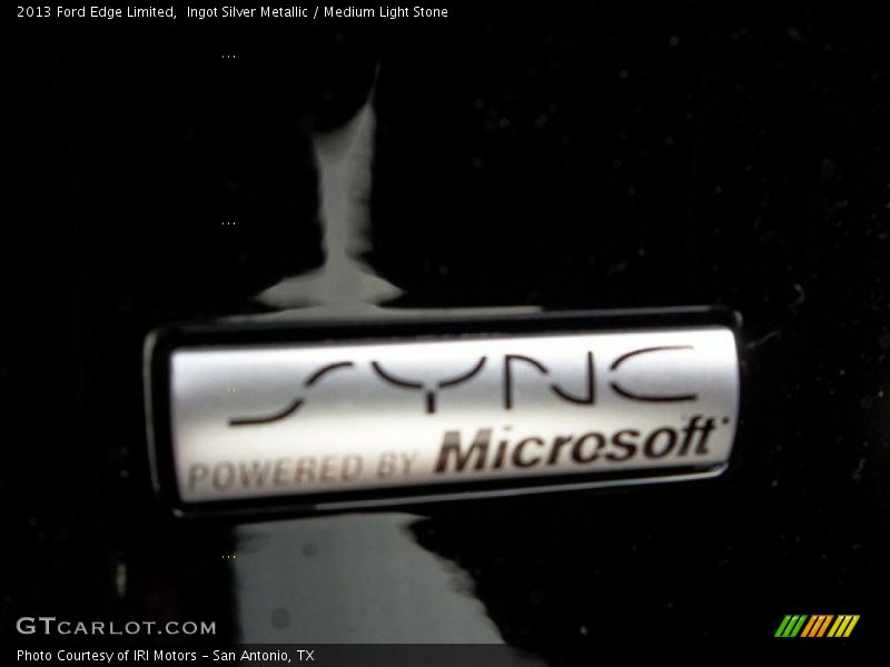 Ingot Silver Metallic / Medium Light Stone 2013 Ford Edge Limited