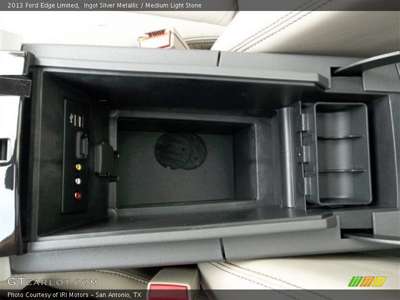 Ingot Silver Metallic / Medium Light Stone 2013 Ford Edge Limited