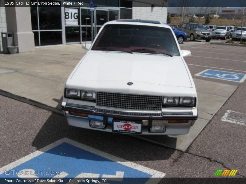 1985 Cimarron Sedan White