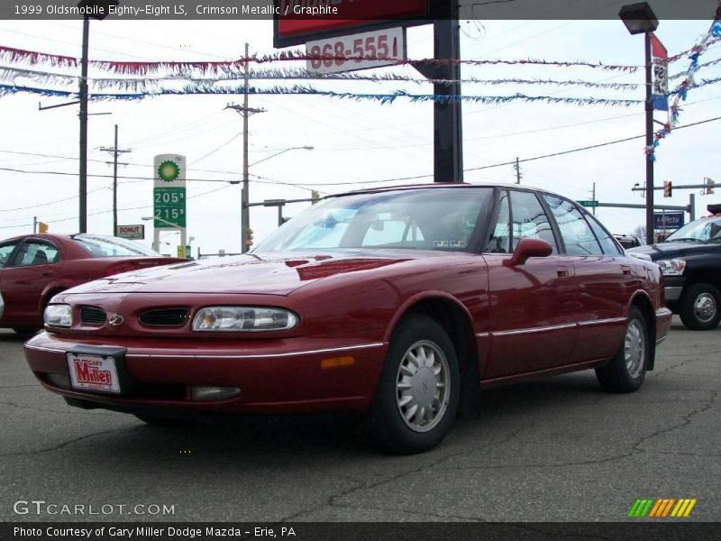 Crimson Metallic / Graphite 1999 Oldsmobile Eighty-Eight LS