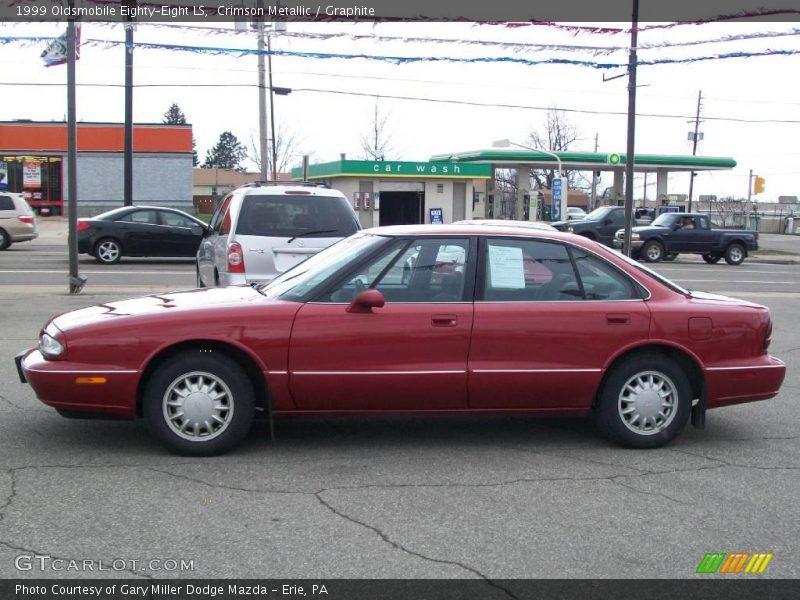 Crimson Metallic / Graphite 1999 Oldsmobile Eighty-Eight LS