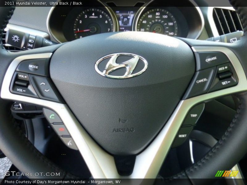Ultra Black / Black 2013 Hyundai Veloster