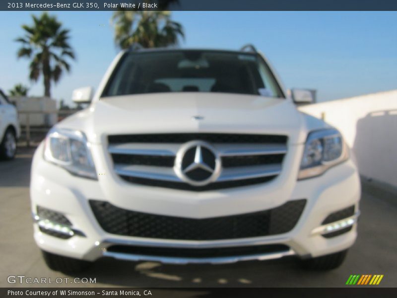 Polar White / Black 2013 Mercedes-Benz GLK 350