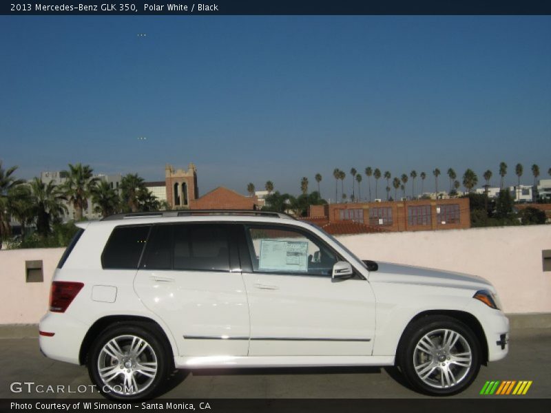 Polar White / Black 2013 Mercedes-Benz GLK 350