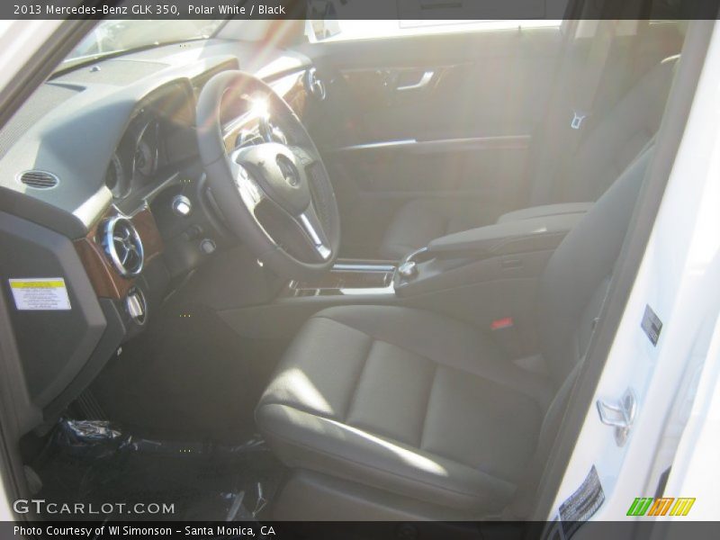 Polar White / Black 2013 Mercedes-Benz GLK 350